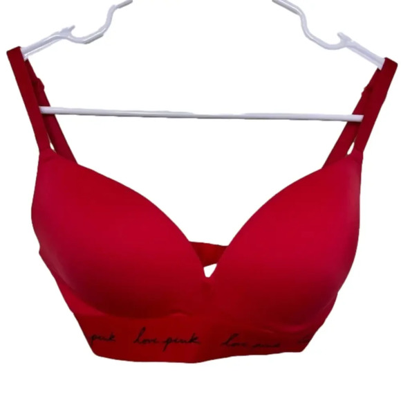 PINK Victoria's Secret Other - VICTORIA SECRET pink wireless push up bra 32DD